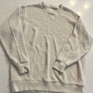 Aerie waffle knit top